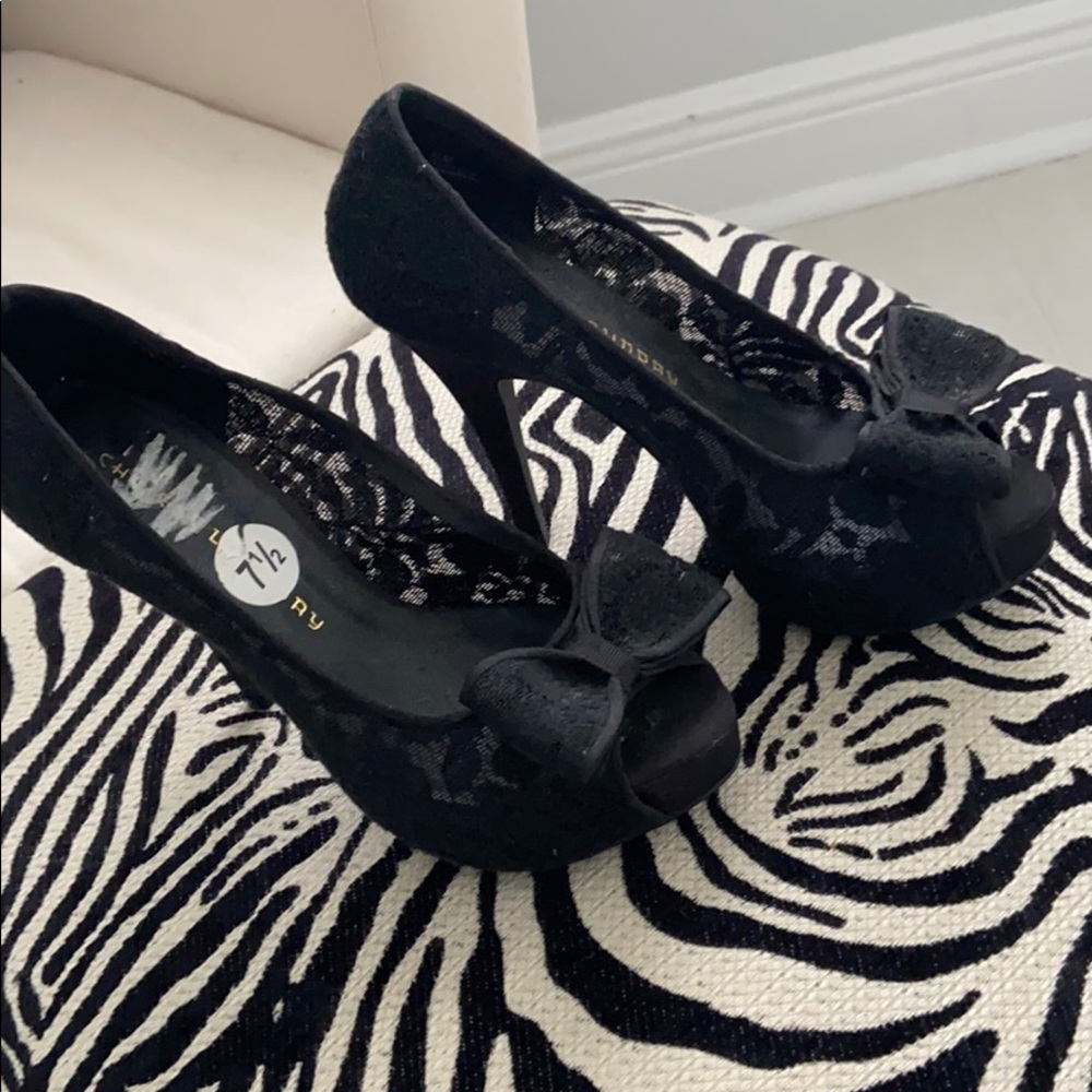 Chines Laundry Bow Heels
